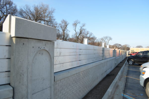 Temporary Flood Barrier